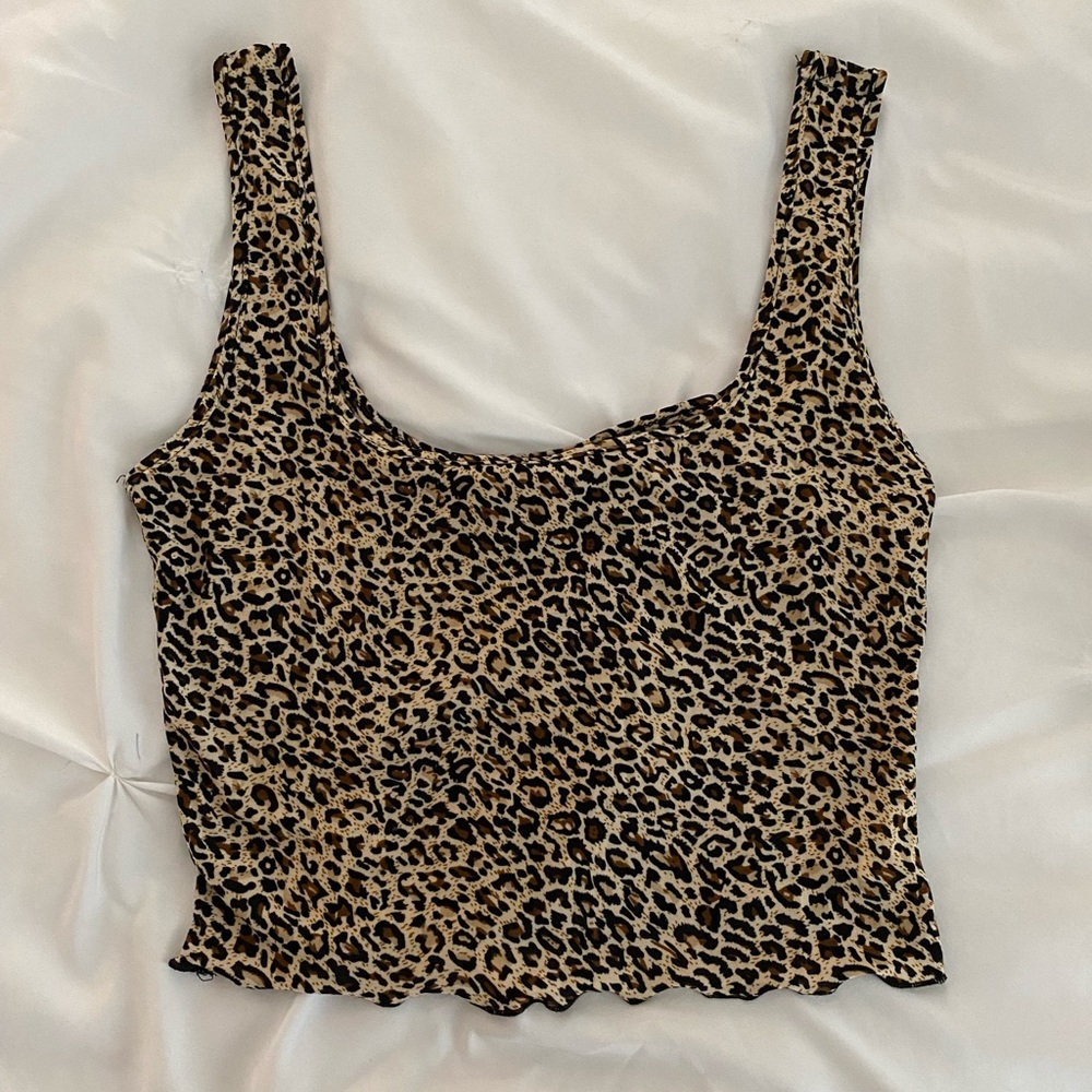 Leopard Print Tank Top